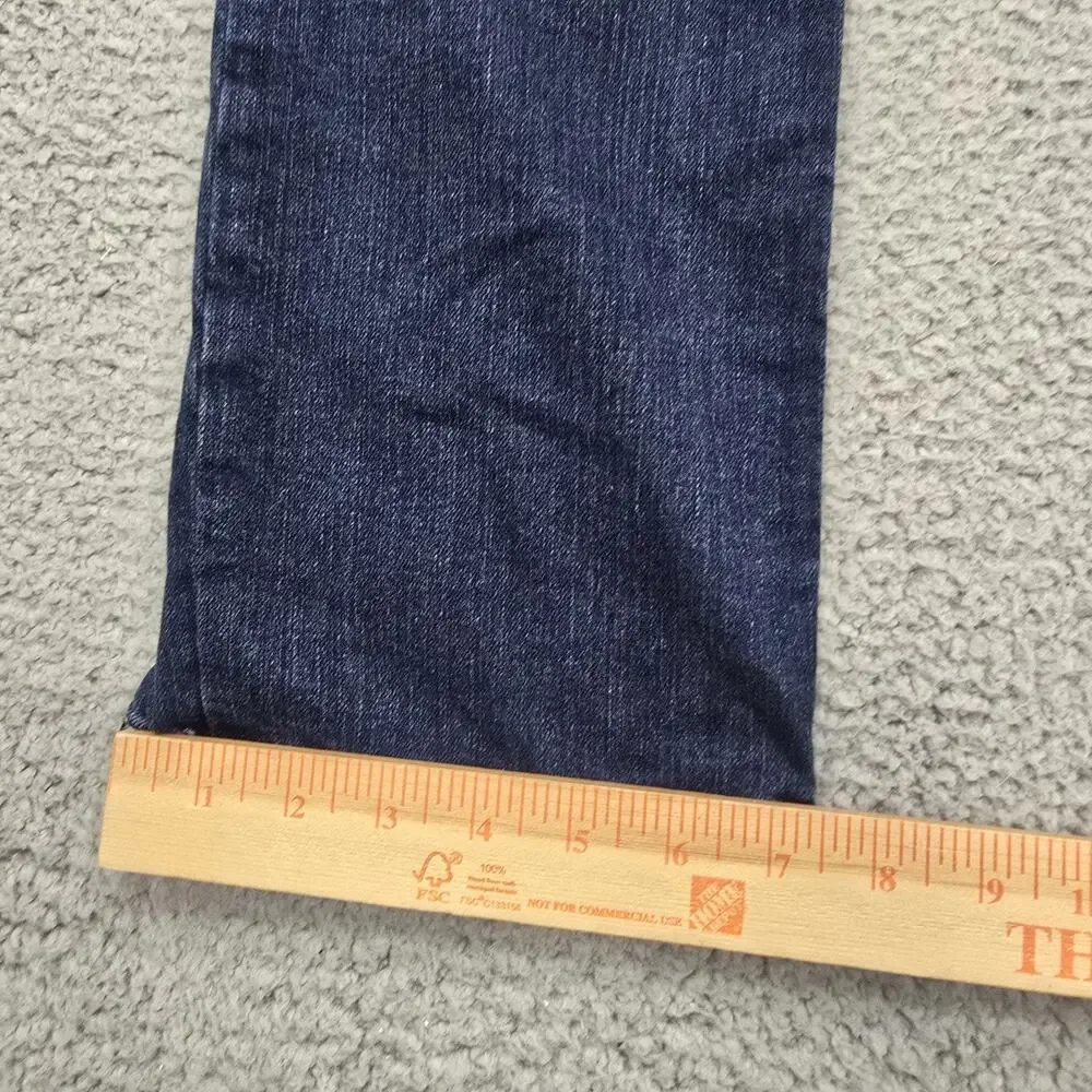 True Religion Rocco Skinny Jeans Mens 40x33 Blue Denim Classic Horseshoe EUC